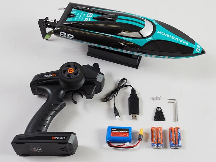 Actual product image D-Power Maverick racing boat RTR 2.4GHz