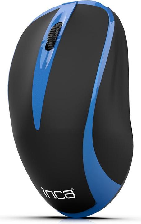 Produktbild Inca Maus IWM-221RSMV Nano-USB, Wireless, 1000 DPI, BL/SW (Kabellos)