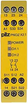 Actual product image Pilz 774305 PNOZ X2.1C 24VAC/DC 2n/o