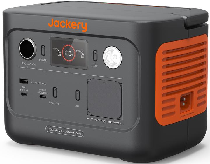 Immagine prodotto Jackery Esploratore 240 (256 Wh, 3.60 kg)