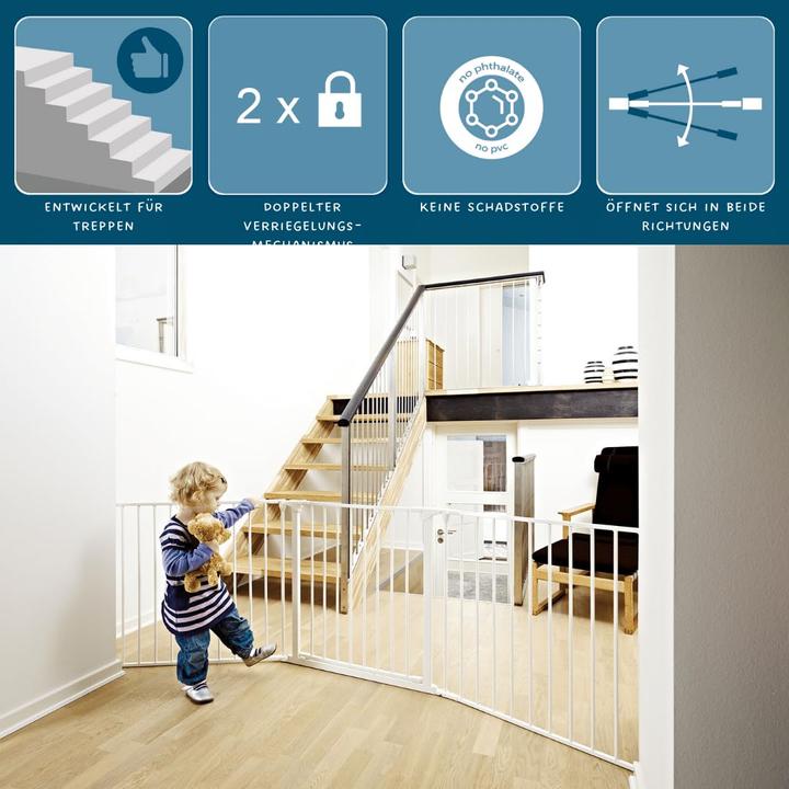 Immagine prodotto Baby Dan Griglia di configurazione Flex L, 90-223 cm (90 cm)