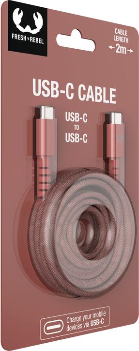 Immagine prodotto Fresh'N Rebel USB C - USB C (2 m, USB 3.0, 15 W)