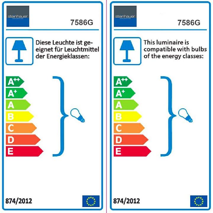 Energie-Label Steinhauer Bikkel (E27)