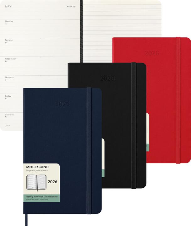 Actual product image Moleskine Notebook (19 x 25 cm, English)