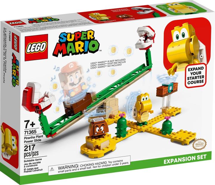 Actual product image LEGO Piranha plant power seesaw extension set (71365, LEGO Super Mario)