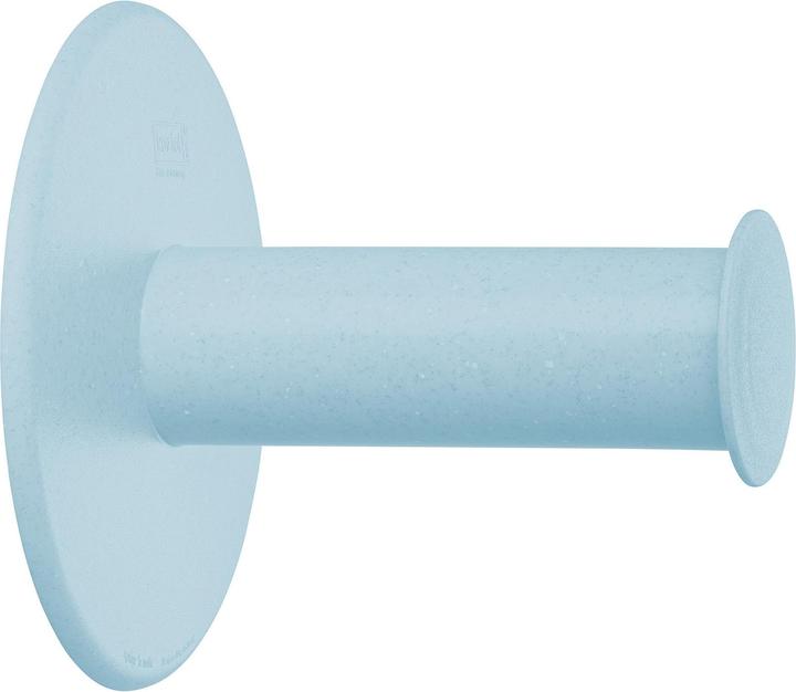 Koziol Toilet roll holder Plug'N'Roll blue, number of rolls: 1
