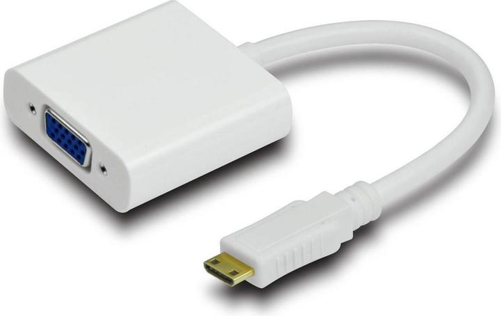 Image du produit MicroConnect HDMIVGA Adaptateur de câble vidéo HDMI Mini VGA (VGA, Mini HDMI, 1500 cm)