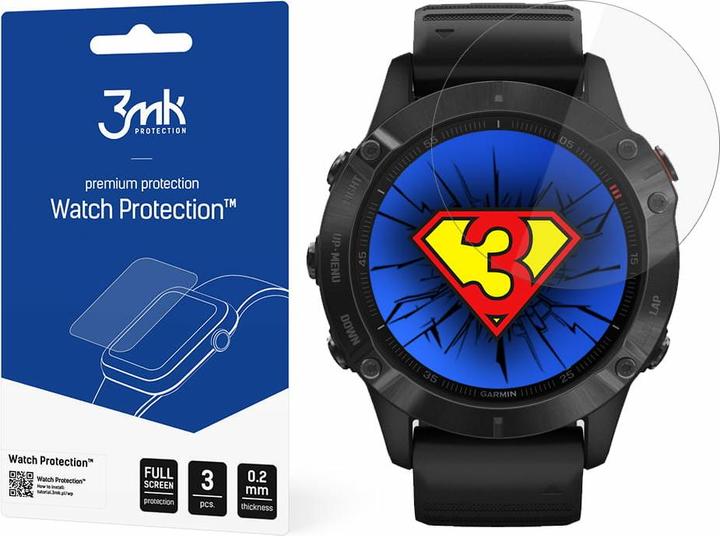 Produktbild 3MK Garmin Fenix 6 Pro - Watch Protection? v. FlexibleGlass Lite