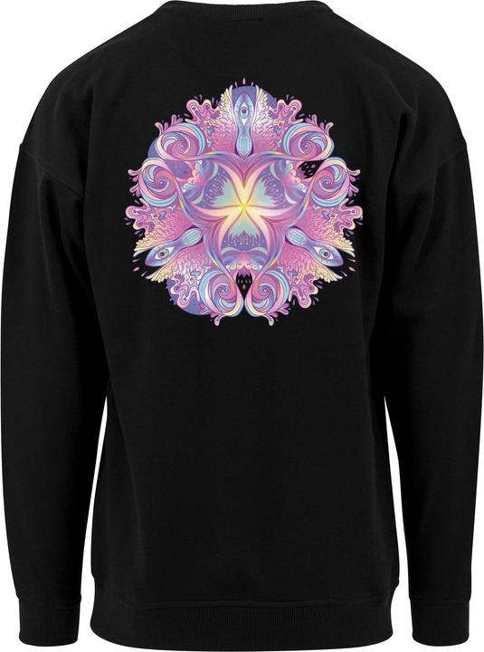 Actual product image Merchcode Ladies Psychadelic Mandala Crewneck (S)