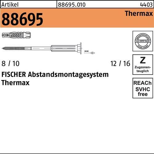 Actual product image Fischer TherMax 10/240 M8 (20 pcs.)