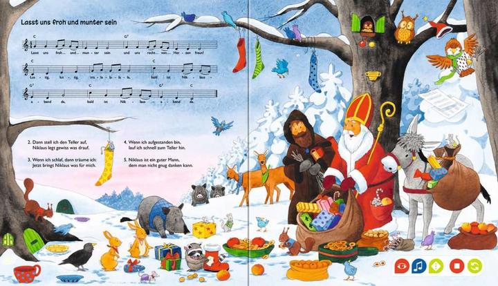 Produktbild tiptoi Meine schönsten Weihnachtslieder (Deutsch, Kerstin M. Schuld, Cornelia Neudert, 2017)