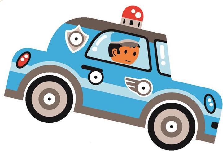 Actual product image Djeco Tap Tap Vehicles (Multilingual)