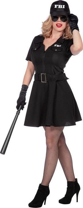 Produktbild Orlob Damenkleid FBI Lady, schwarz (One Size)
