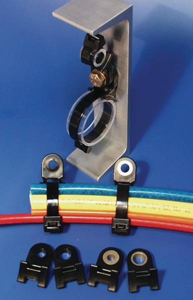 Image du produit HellermannTyton Hellermann HDM25-PA66HIR-BK 100 Support151-00437 (36.30 mm, 100 pcs)