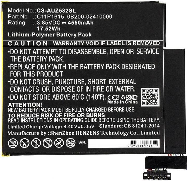 Image du produit CoreParts Batterie pour tablette Asus