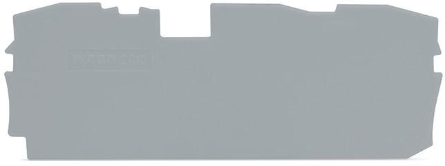 Actual product image Wago 2010-1391 End and intermediate panel 1 mm thick 20101391
