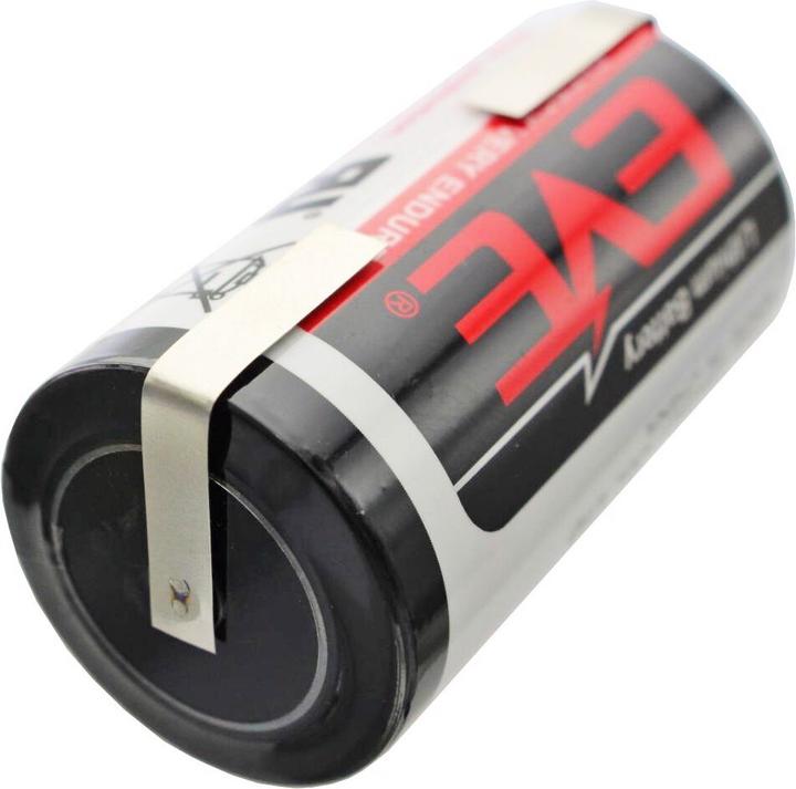 Immagine prodotto Eve Batterie Batterie ER34615 D S, ER34615DSEVE, mit Lötfahnen in U-Form (1 pz., D, 19000 mAh)
