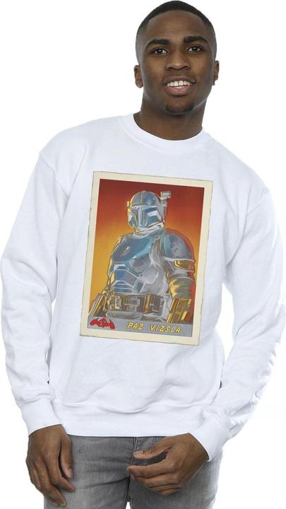Produktbild Star Wars The Mandalorian Paz Vizla Card Sweatshirt (XXL)