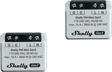 Produktbild Shelly PM Mini Gen3 x2