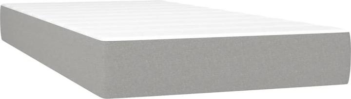 Actual product image VidaXL Bo x springbett mit Matratze 120 x 190 cm Stoff (120 x 190 cm)