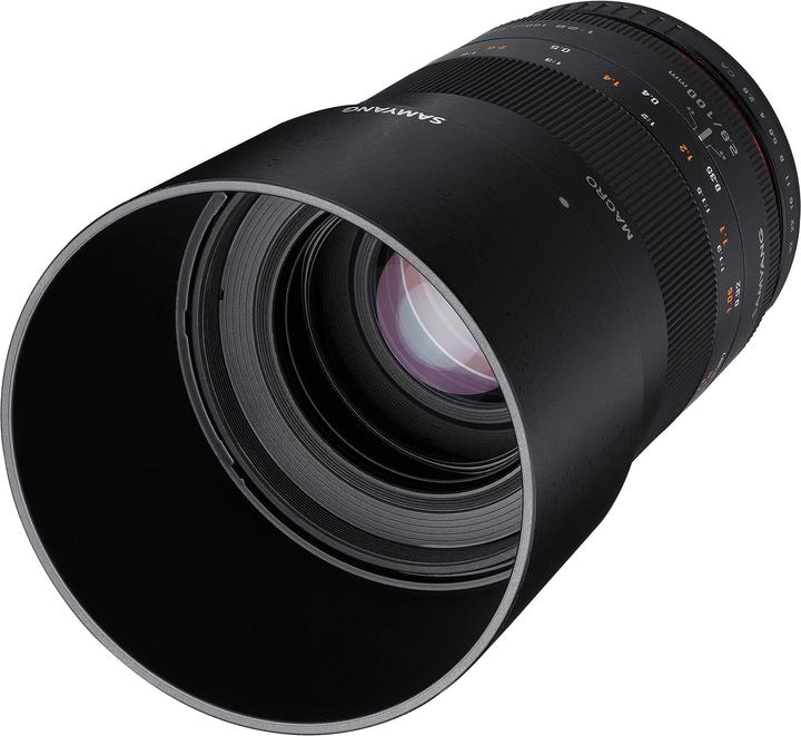 Actual product image Samyang 100mm f/2.8 ED UMC, Sony E (Sony E, full size, APS-C / DX)