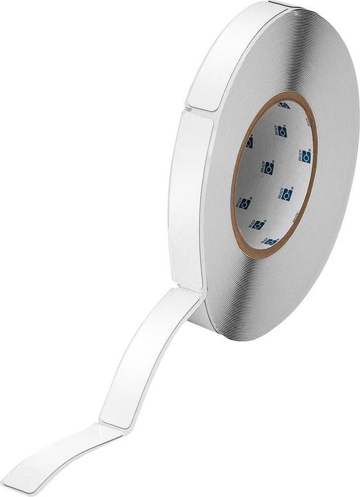 Actual product image Brady THTEP-18-7593-WT, EPREP, polyester, white, 60.00 x 400.00 mm, permanent, on fanfold (2