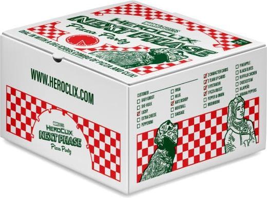 Actual product image Wizkids Marvel HeroClix Iconix: Marvel Studios Next Phase Pizza Party (Hawkeye) (English)