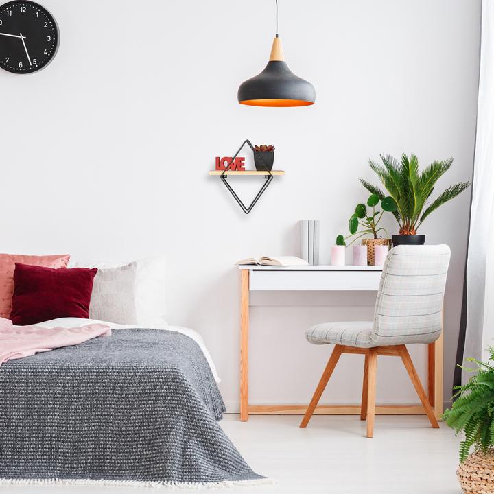 Image du produit Relaxdays Étagère murale (30 x 15 x 30 cm)