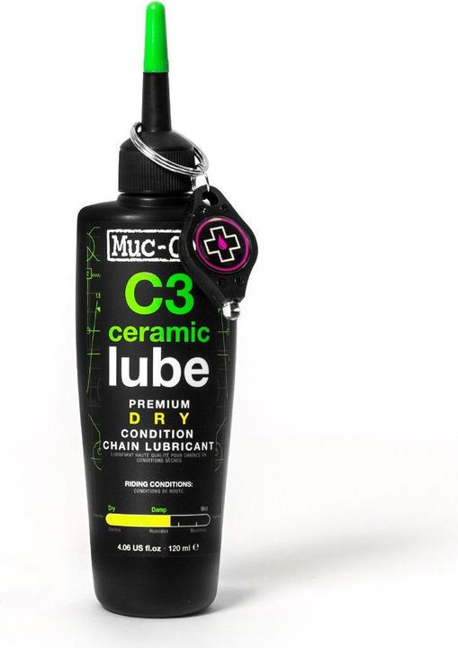 Actual product image Muc-Off C3 Dry Ceramic Lube 120ml (120 ml, Chain oil)