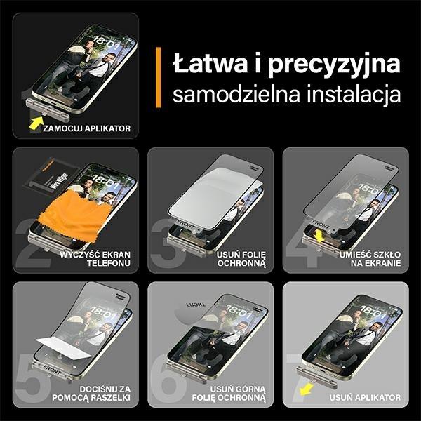 Immagine prodotto PanzerGlass Pellicola protettiva MATRIX con D3O Ultra-Wide Fit (1 Pezzo/i, Apple iPhone 15 Plus)