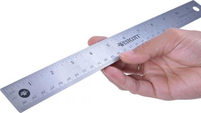 Immagine prodotto Westcott Righello in metallo (300 mm)