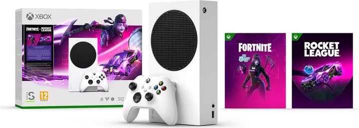 Produktbild Microsoft Xbox Series S – Fortnite + Rocket League Bundle