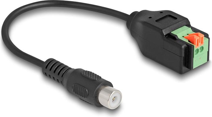 Actual product image Delock Cable cinch socket to terminal block adapter with pressure