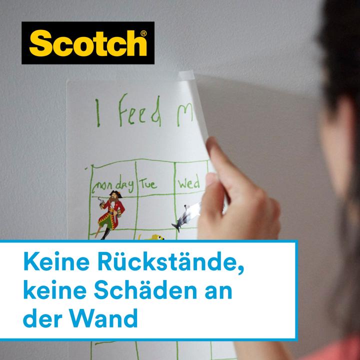 Image du produit Scotch Ruban adhésif Wall-Safe sur distributeur