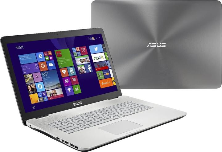 Produktbild ASUS N751jk-T7063h (17.30", Intel Core i7-4710HQ, 16 GB, 128 GB, CH)
