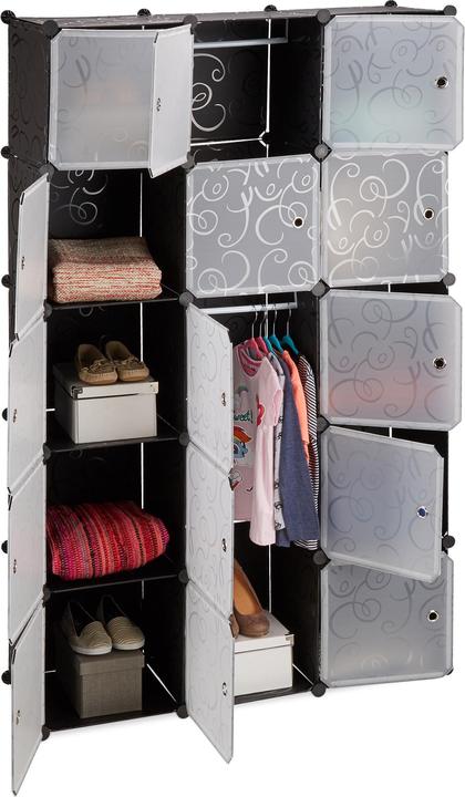 Produktbild Relaxdays Regalsystem (110 x 37 x 181 cm)
