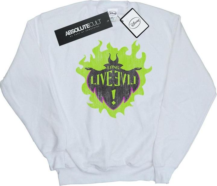 Actual product image Disney Girls The Descendants Maleficent Long Live Sweatshirt (116)
