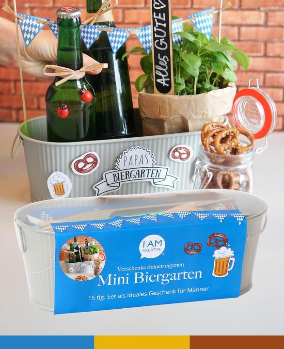 Produktbild I Am Creative Bastelset Mini Biergarten