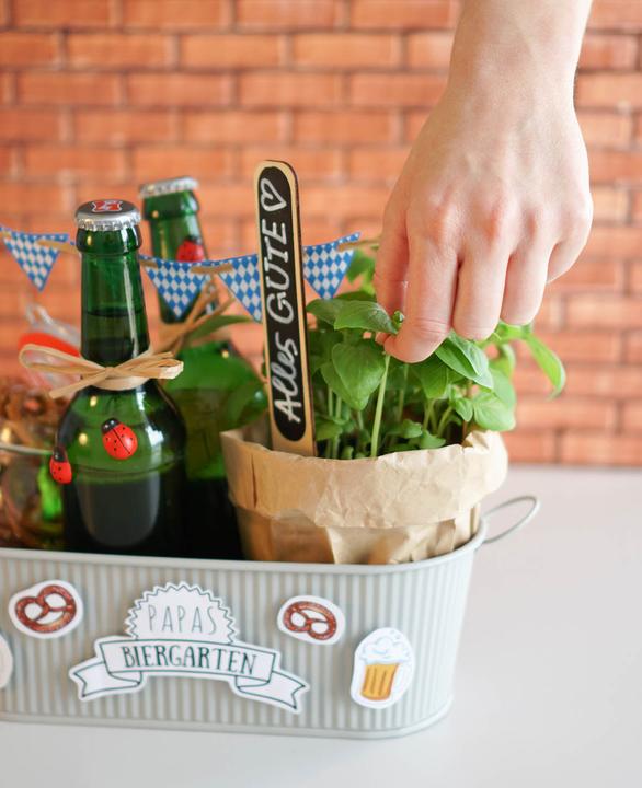 Produktbild I Am Creative Bastelset Mini Biergarten