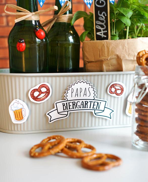 Produktbild I Am Creative Bastelset Mini Biergarten