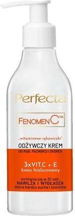 Perfecta PERFECTA Fenomen C odżywczy krem do rąk,,witaminowe rękawiczki 195ml (195 ml)