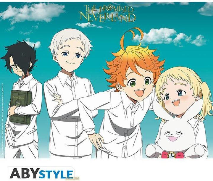 Actual product image ABYstyle The Promised Neverland - Orphans (52 x 38 cm)