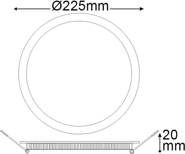 Produktbild Isoled Einbauleuchten (1440 lm)