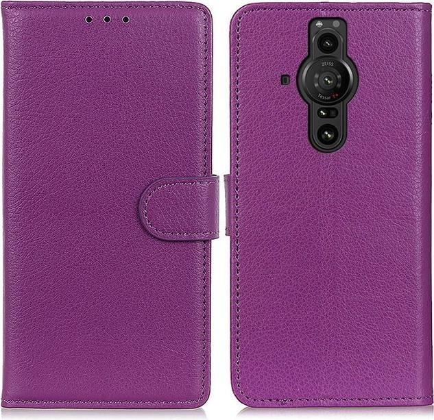 Produktbild MU Classic Litchi Leder Bookcover Series (Sony Xperia Pro-I)
