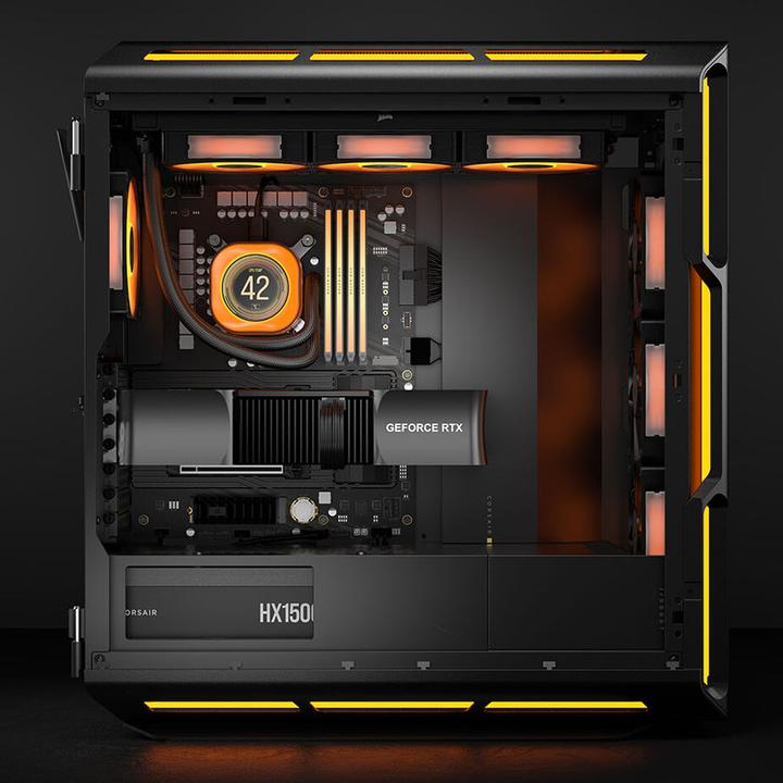 Actual product image Corsair HXi Series (2025), HX1500i, 1500 Watt, 80 PLUS Platinum, C20 Version (1500 W)