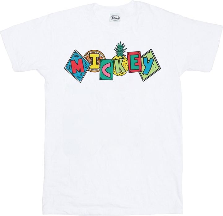 Disney Mickey Mouse Fruit Blocks TShirt (L)