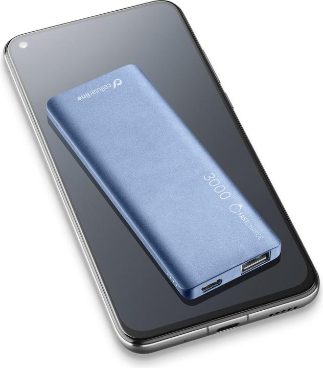 Produktbild Cellularline Freepower Slim (3000 mAh, 10 W, 11.10 Wh)