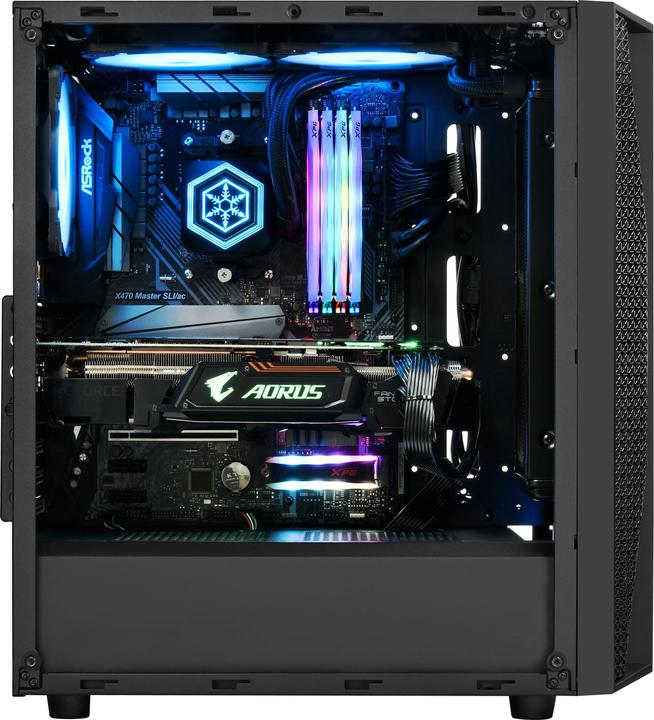 Actual product image Silverstone Fara B1 Pro Midi Tower, ARGB, Tempered Glass (ATX)