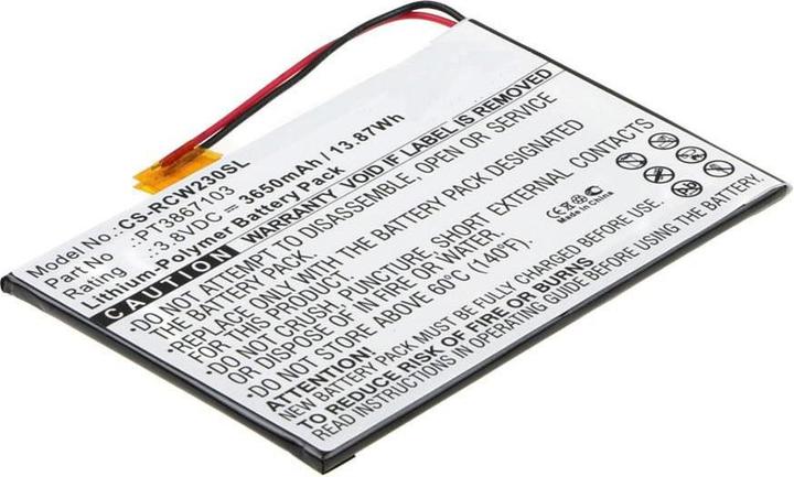 CoreParts Battery for RCA Tablet (3650 mAh)
