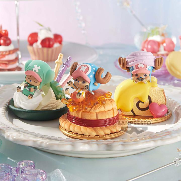 Actual product image Banpresto ONE PIECE - Tony Tony Choper Vers. A -Figurine Paldolce Collection 6cm